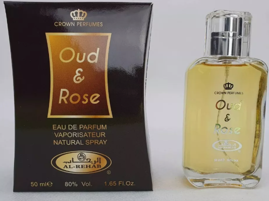 Pack of 12- Oud & Rose  50ml Perfume by Al Rehab