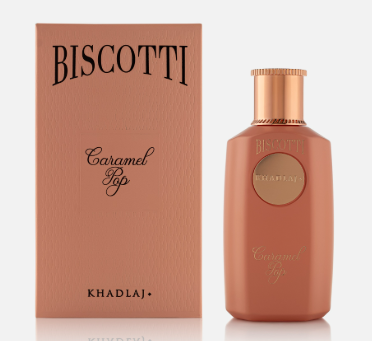 Biscotti Caramel Pop 100ml by Khadlaj - Extrait De Parfum
