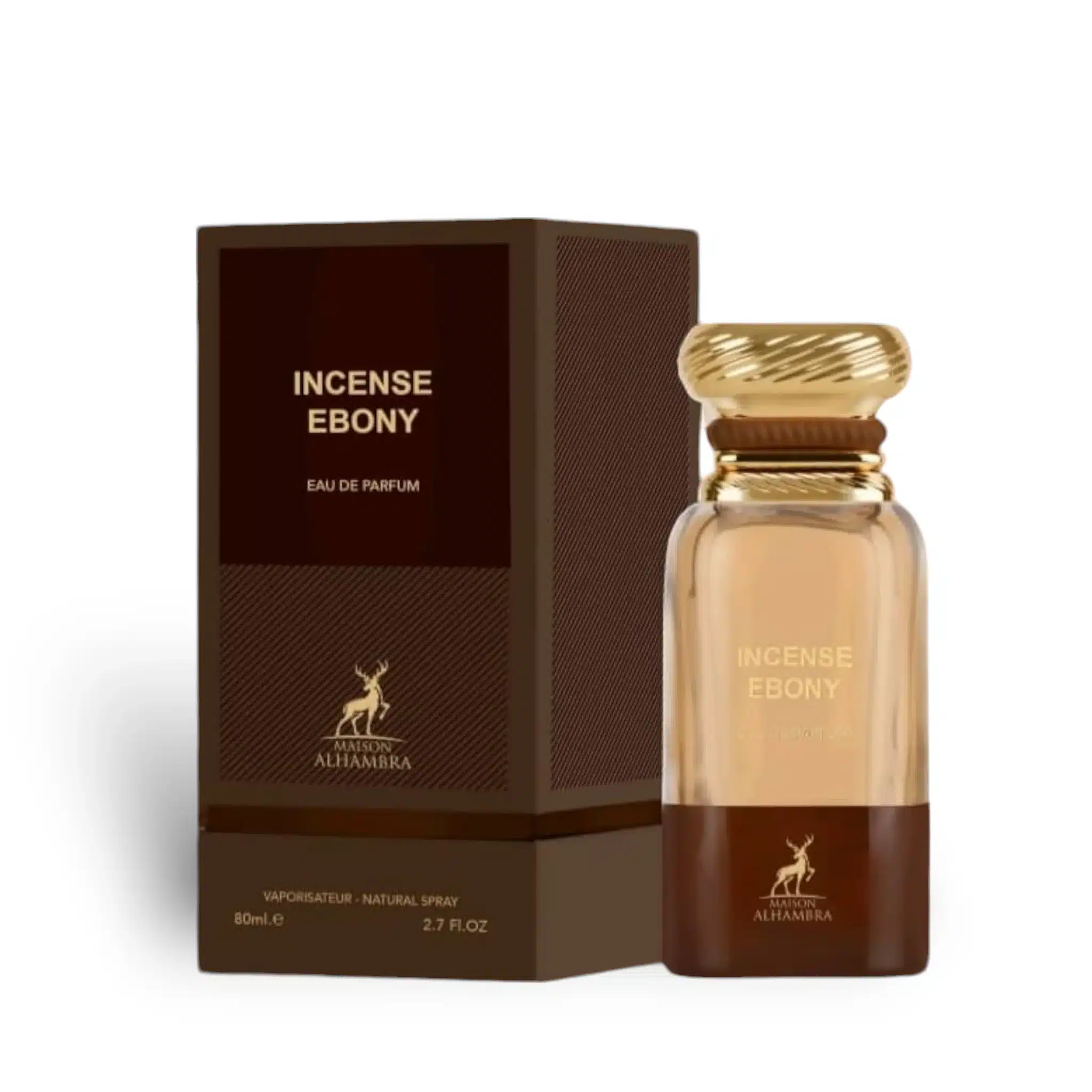Incense Ebony  80ml Eau De Parfum by Maison Alhambra