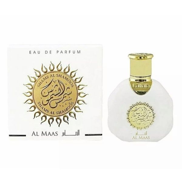 Al Maas 35ml Perfume Miniatures Shams Al Shamoos Eau De Parfum by Lattafa (Pack of 12)