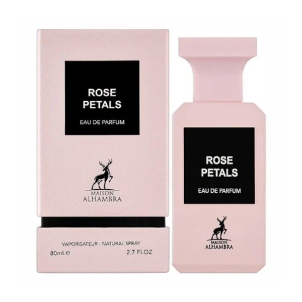 Rose Petal (Pink Velvet) 80ml Eau De Parfum by Maison Alhambra