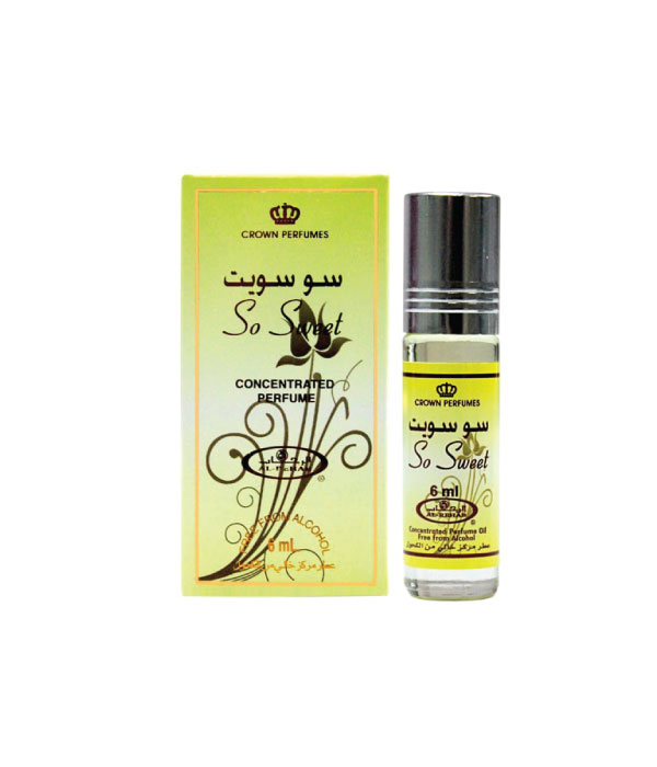 Pack of 6 - So Sweet  6ml Perfume Oil by Al Rehab