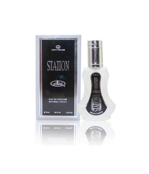 Pack of 12- Station 35ml Perfume by Al Rehab